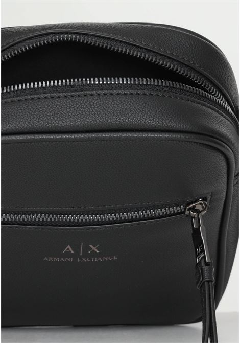 Black men's bag with logo ARMANI EXCHANGE | 952388CC83000020